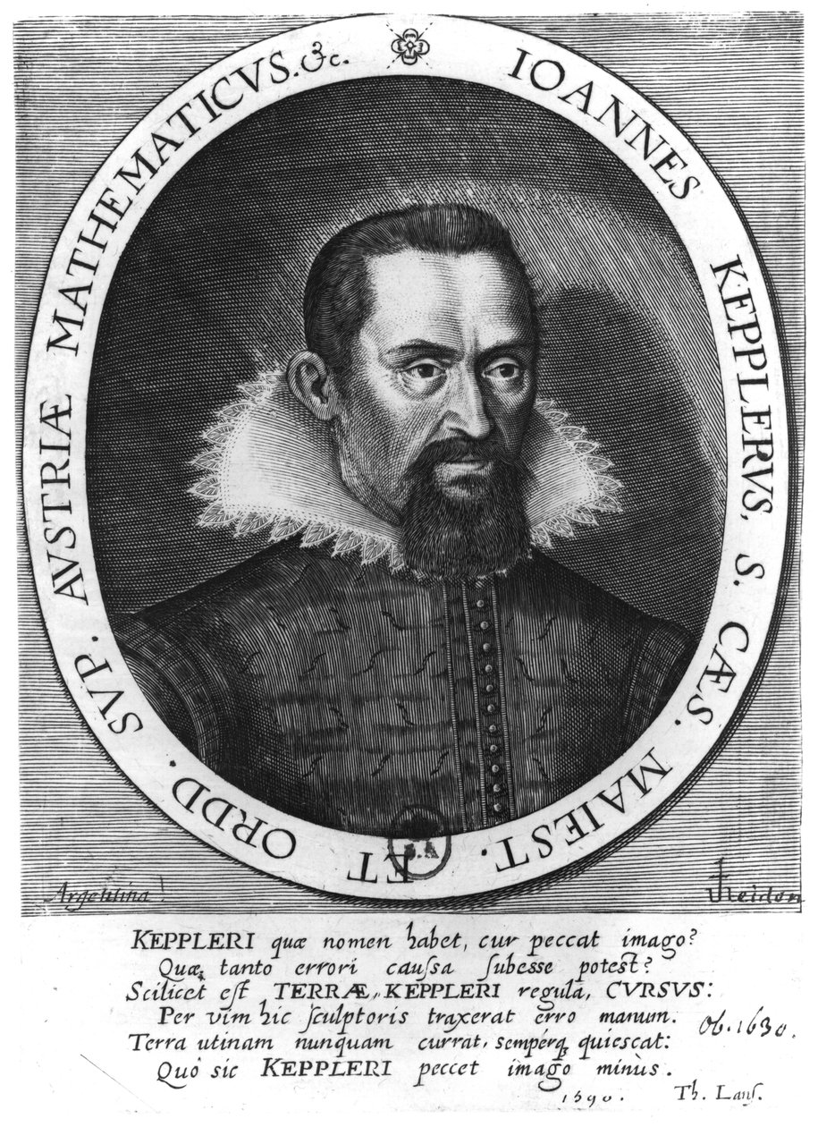Johannes Kepler (1571-1630) 1590 alkotó: German School