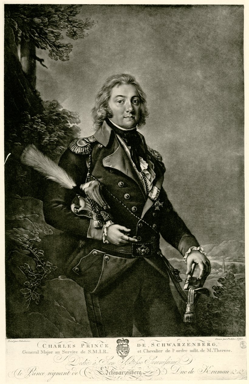 Karl Fülöp Schwarzenberg hercege alkotó: German School