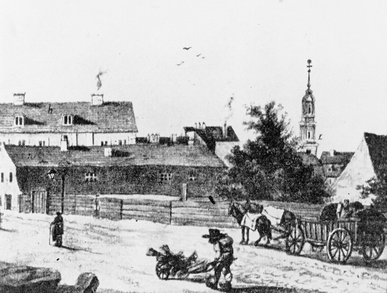 Szállás a Rosenthaler-kapunál alkotó: German School