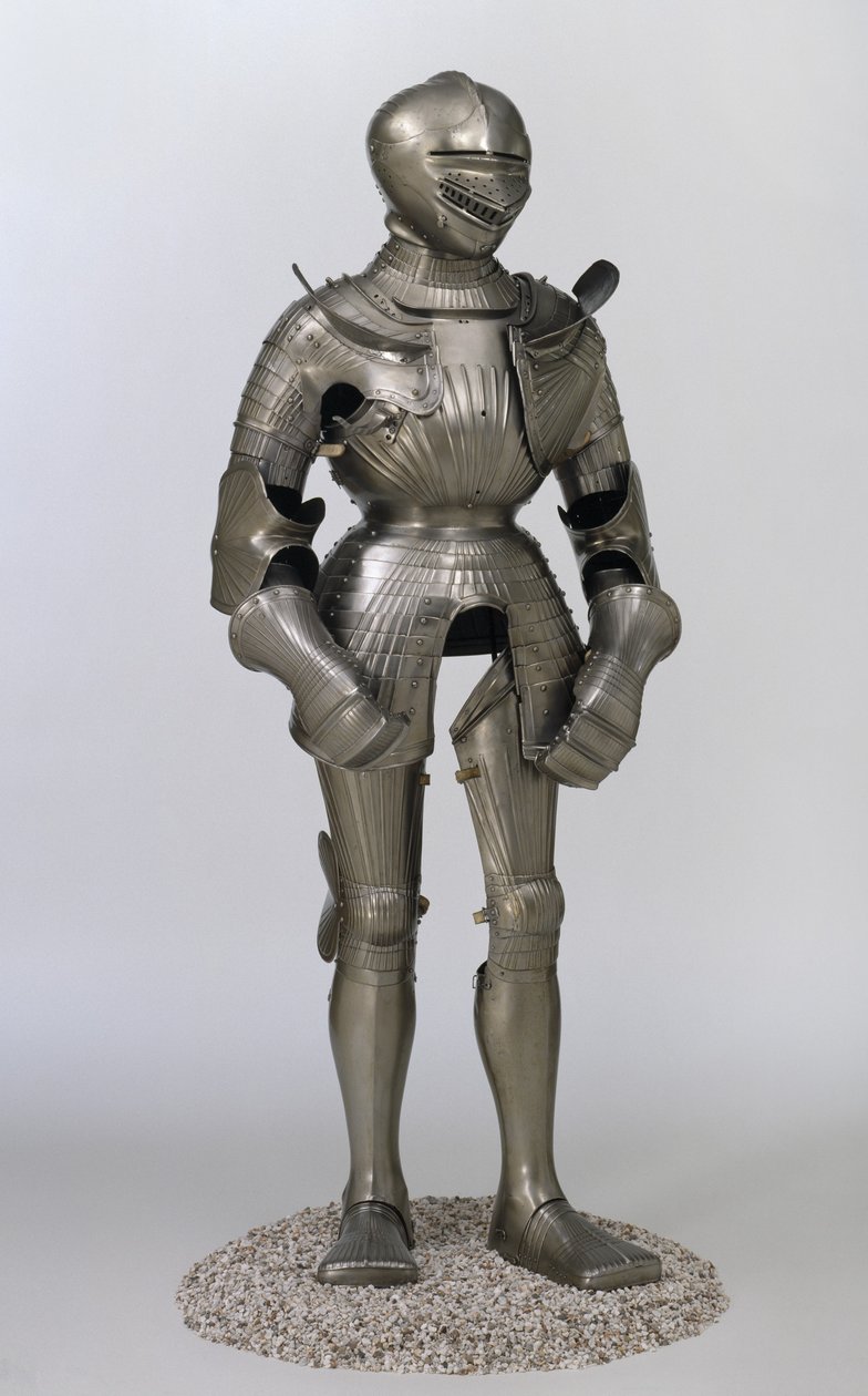 „Maximilian” páncél, délnémet, 1510 körül alkotó: German School
