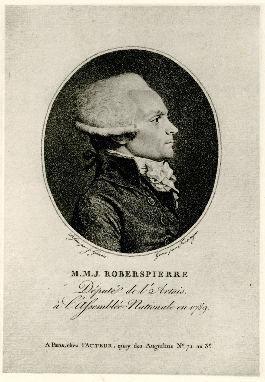 Maximilien Marie Isidore de Robespierre alkotó: German School