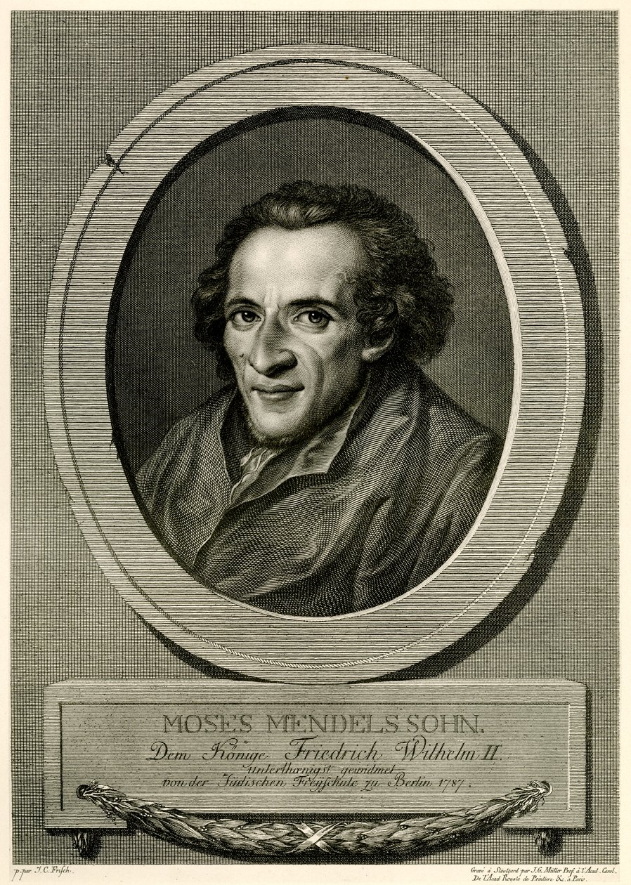 Mózes Mendelssohn alkotó: German School
