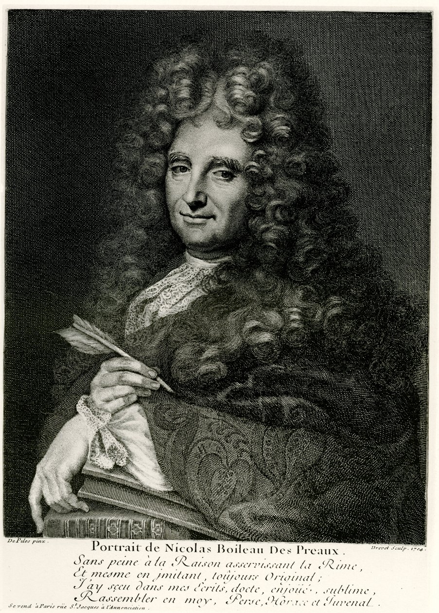 Nicolas Boileau Despreaux alkotó: German School