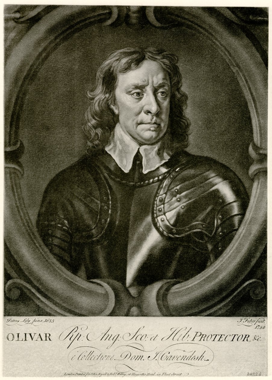 Oliver Cromwell alkotó: German School