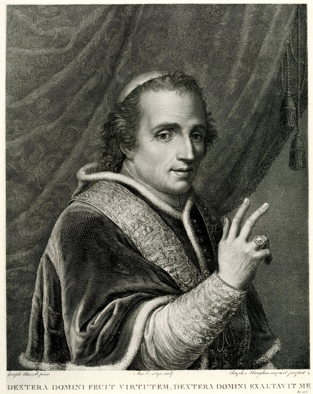 Papst Pius VII. alkotó: German School