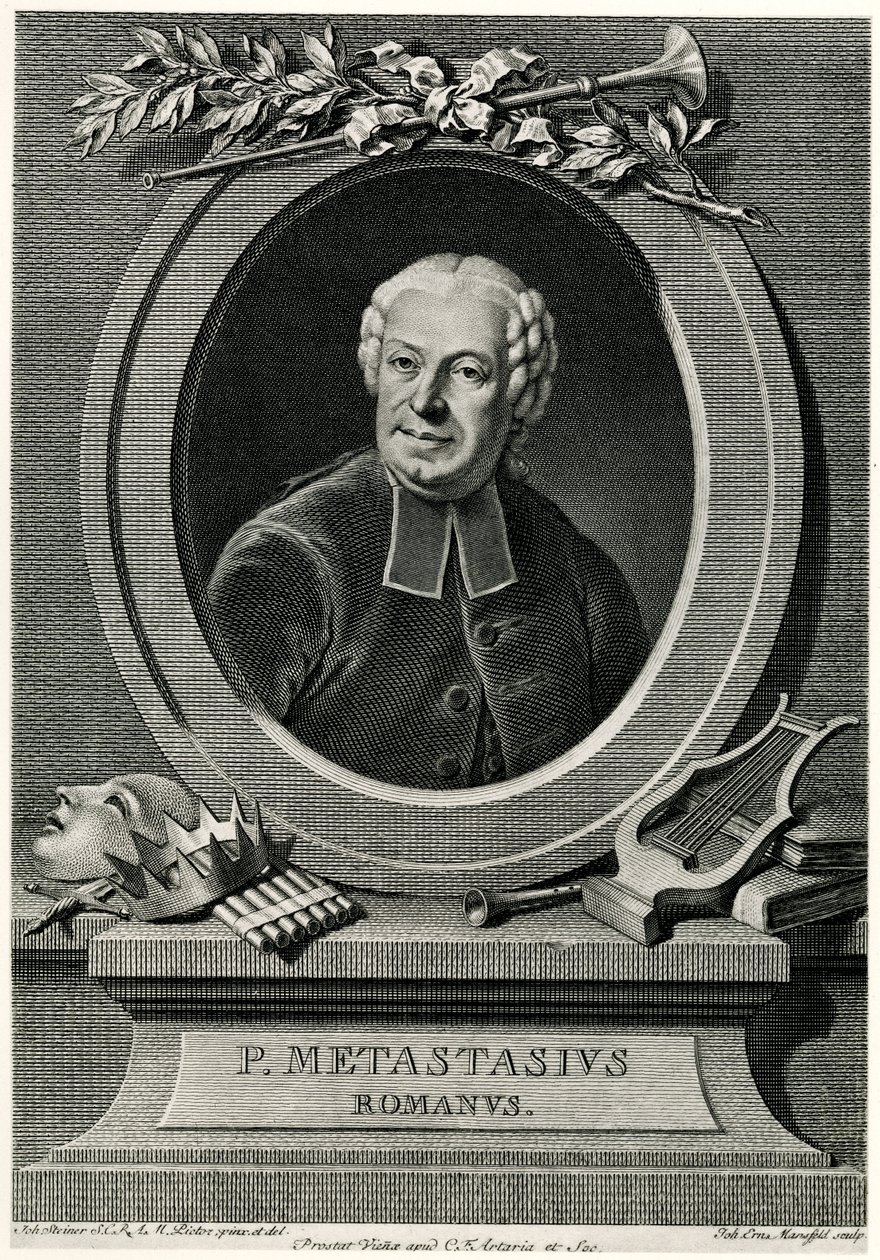 Pietro Metastasio alkotó: German School