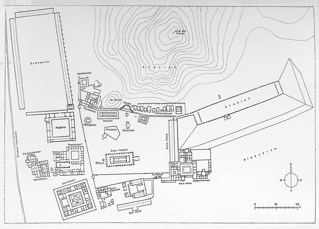 Olimpia terve, Görögország alkotó: German School