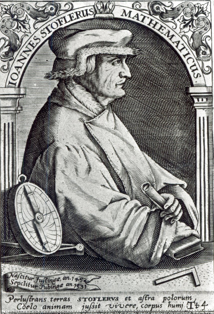Johannes Stoffler portréja alkotó: German School