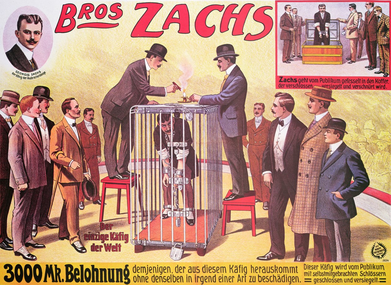 A „Bros Zachs”-t reklámozó plakát alkotó: German School