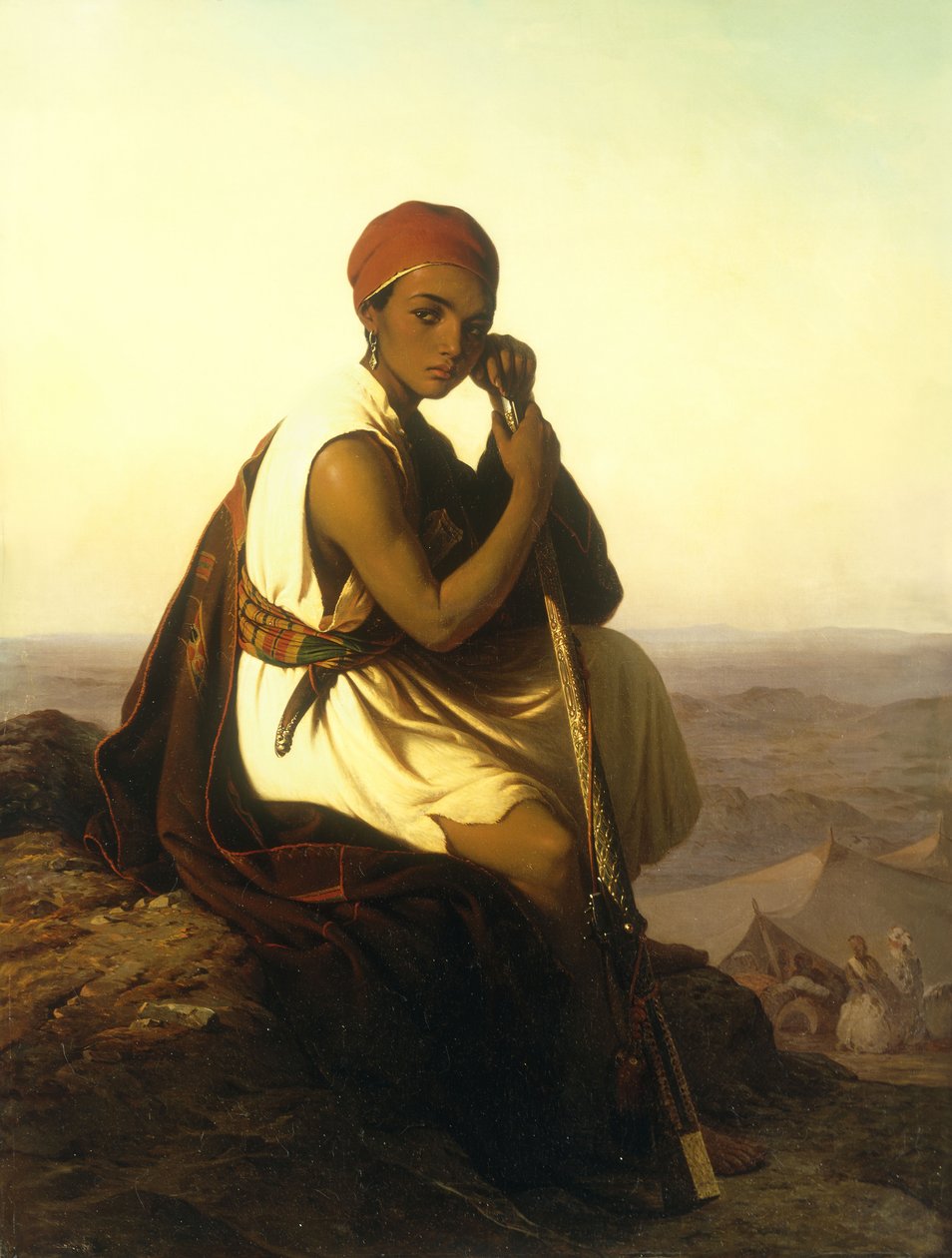 A beduin fiú, 1851 alkotó: German School
