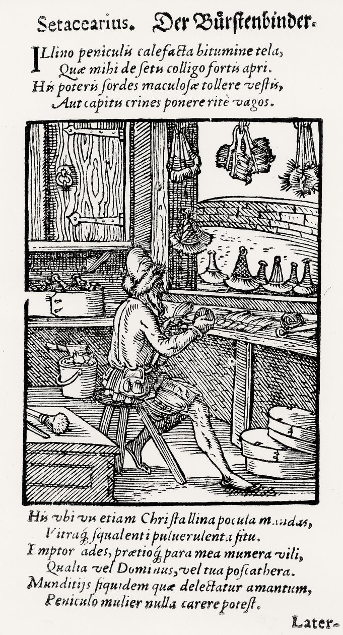 The Bristle Maker, kiadó: Hartman Schopper alkotó: German School