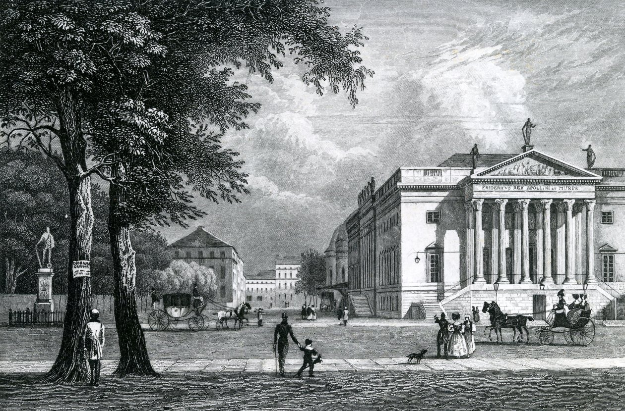 Az Operaház, Berlin alkotó: German School