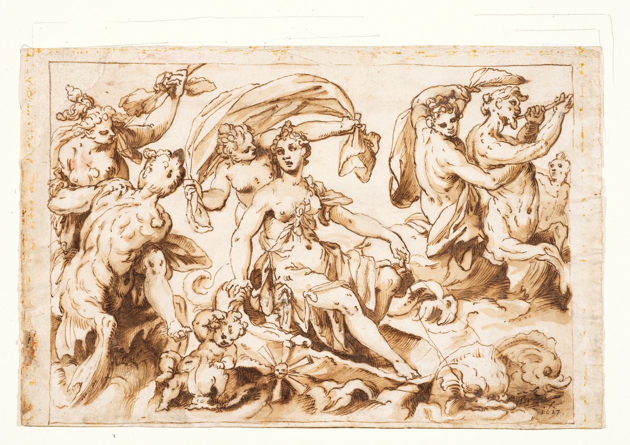 Triumph of Galatea alkotó: German School