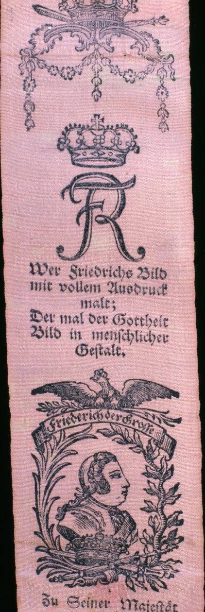 Frigyes II. Vivat zenekarai (textil) alkotó: German School
