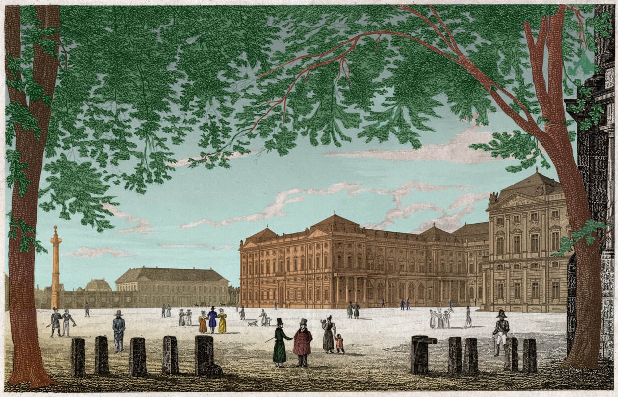 Wurzburg. (metszet, kb. 1850) alkotó: German School