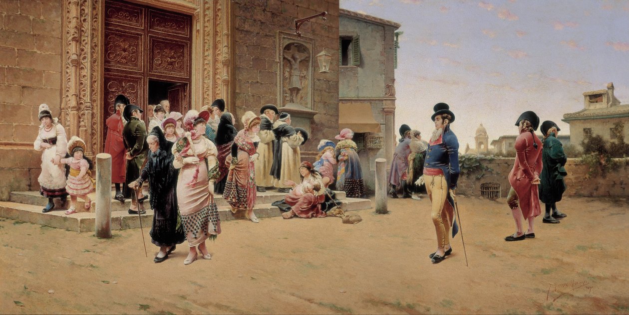 Elhagyó templom alkotó: Germán Álvarez Algeciras