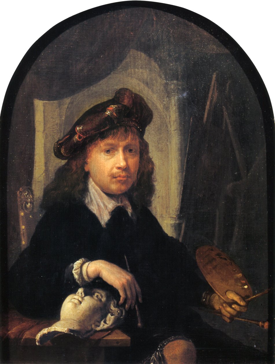 Önarckép alkotó: Gerrit Dou