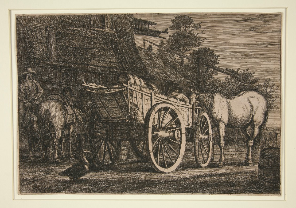 A négykerekű kocsi alkotó: Gerrit Claesz Bleker