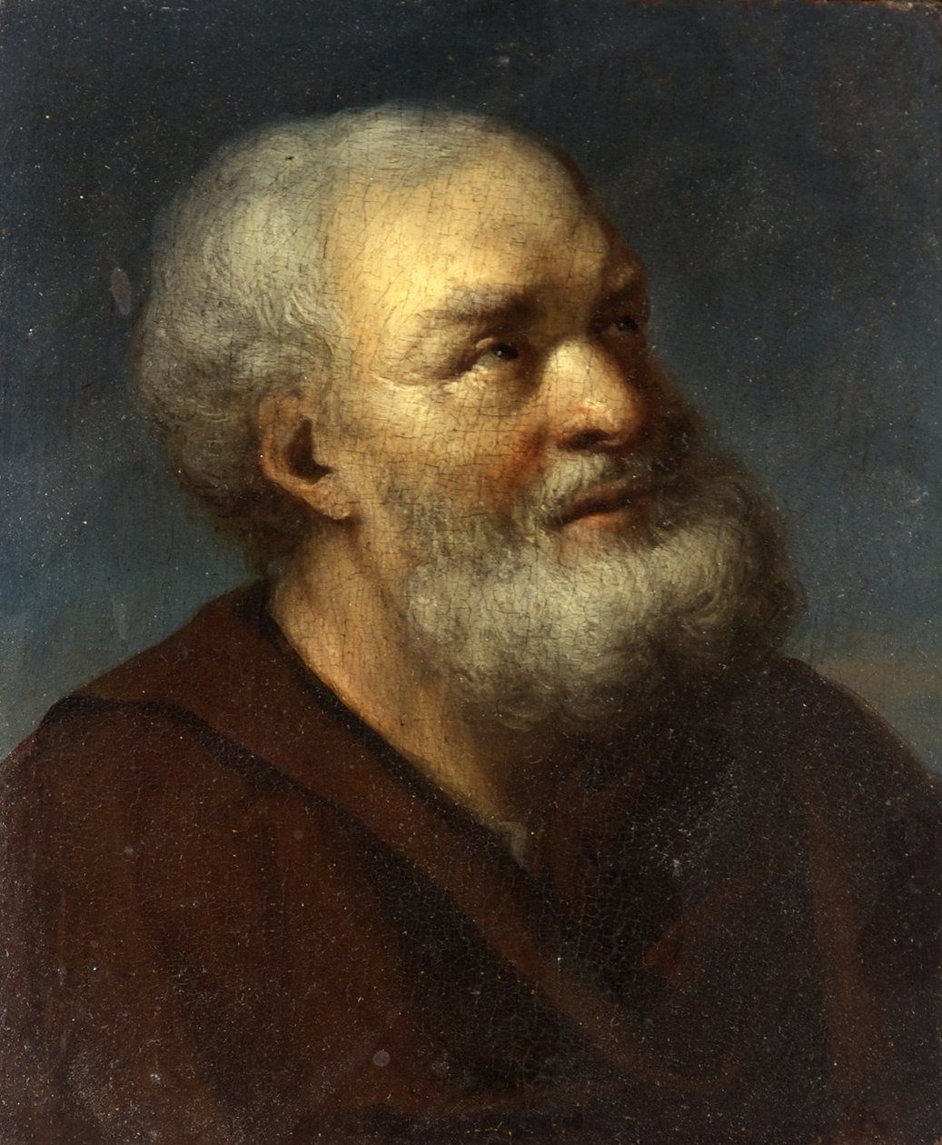 A Saint, 1650-1700 körül (olaj, tábla) alkotó: Gerrit Dou