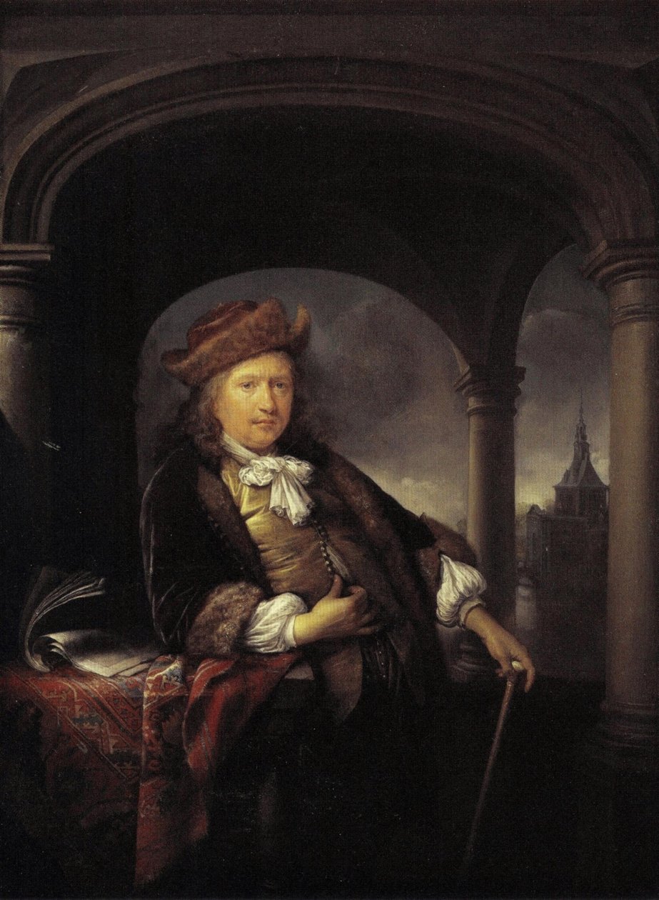 Önarckép ötven évesen alkotó: Gerrit Dou