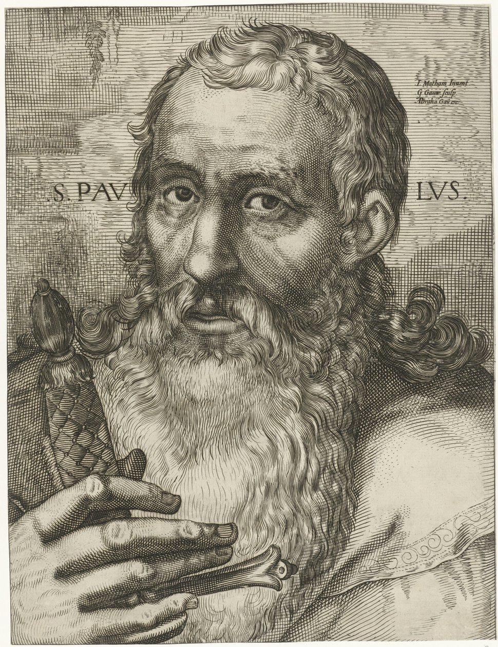 Paulus apostol S. Pavlvs (cím az objektumon) alkotó: Gerrit Gauw