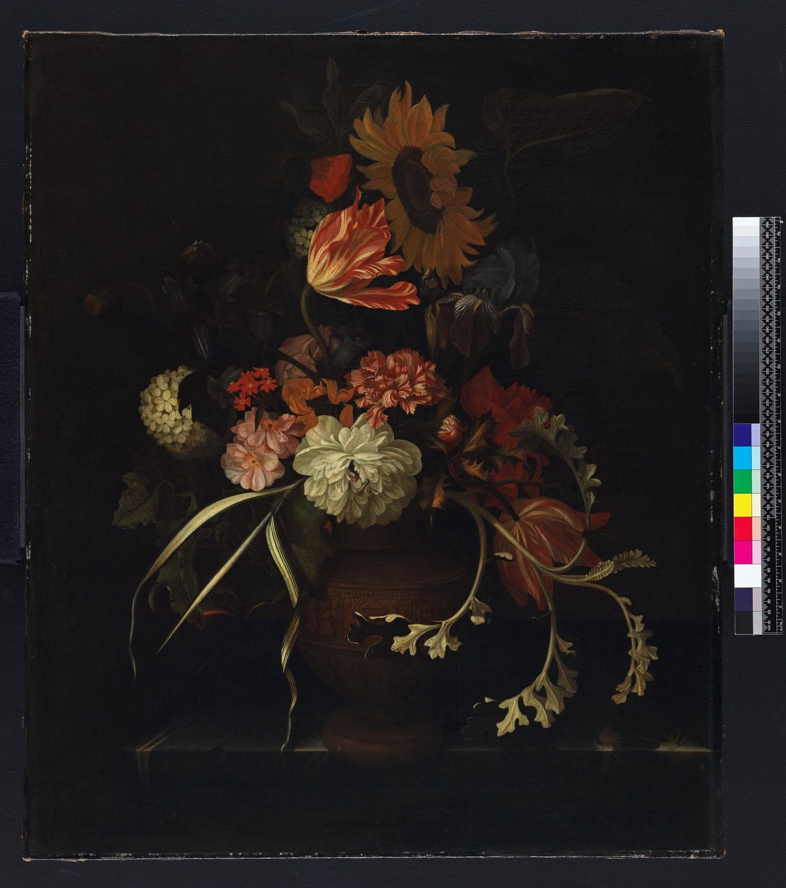 Virágcsendélet (olaj, vászon) alkotó: Gerrit Pietersz
