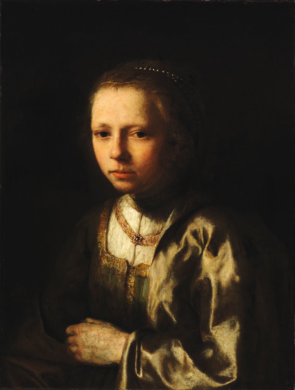 Fiatal lány, 17. század. alkotó: Gerrit Willemsz Horst