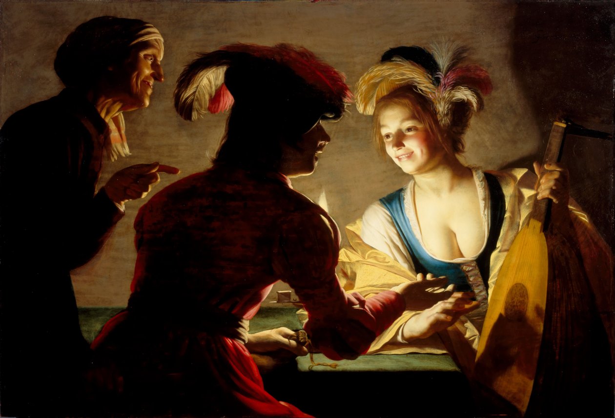 A közbeszerzés, 1625 alkotó: Gerrit van Honthorst