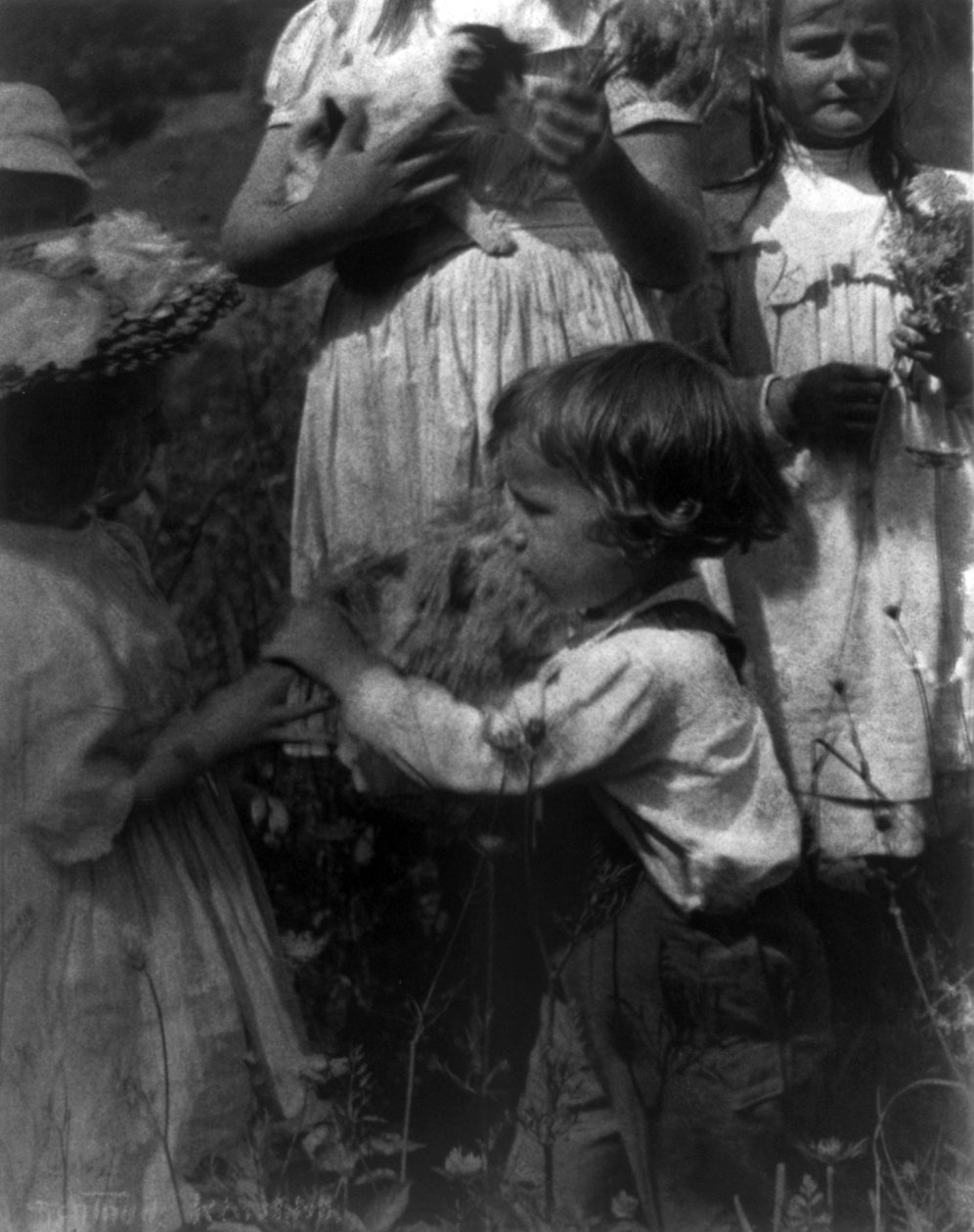Boldog napokat Gertrude Kasebier alkotó: Gertrude Käsebier