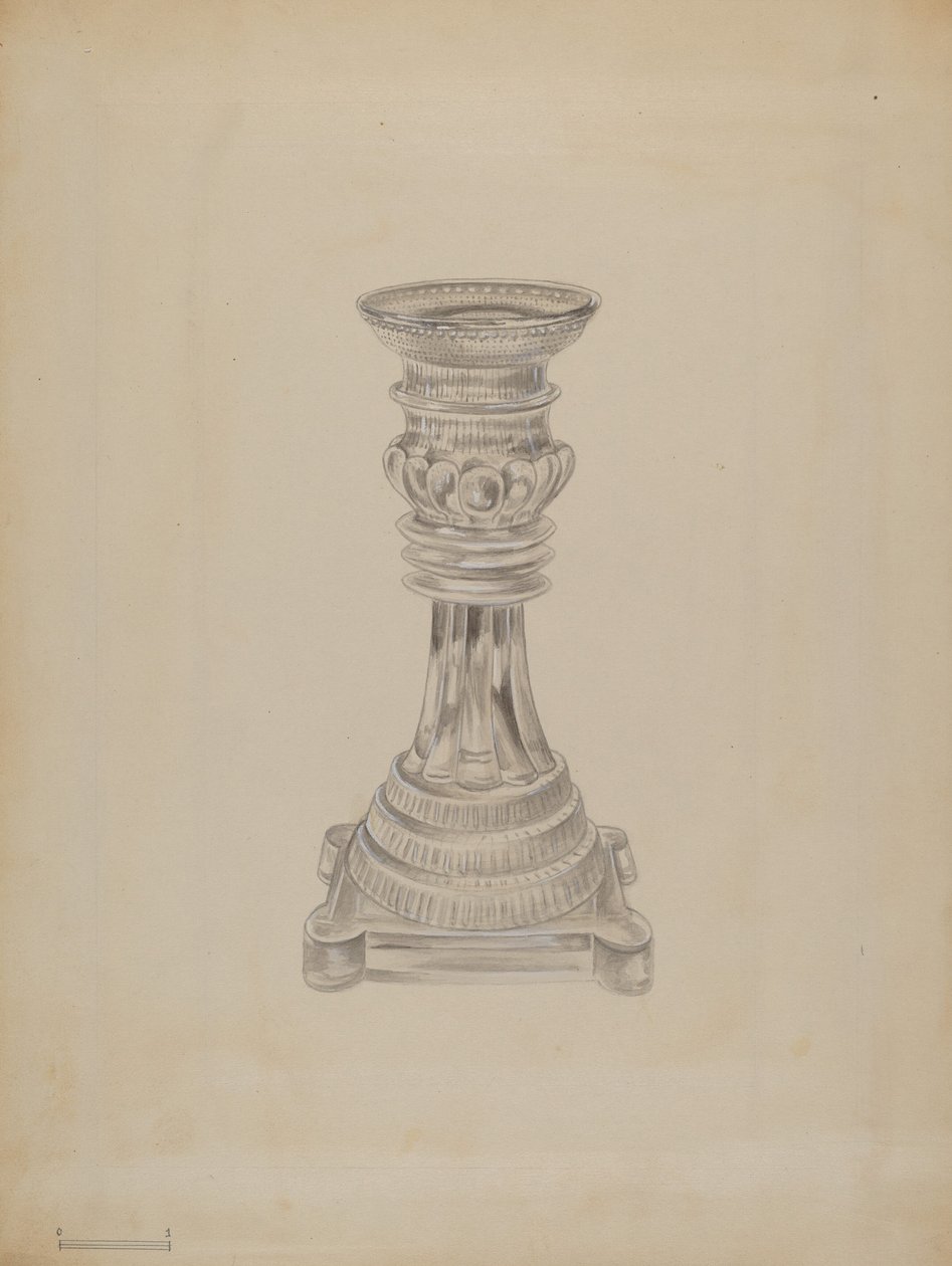 Gyertyatartó, 19351942. alkotó: Gertrude Lemberg