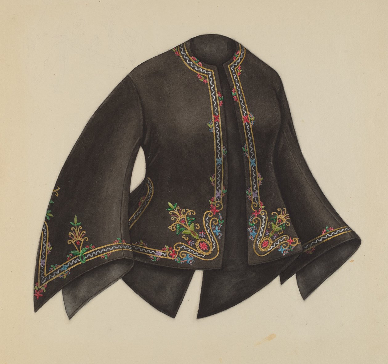 Kabát, c. 1939. alkotó: Gertrude Lemberg