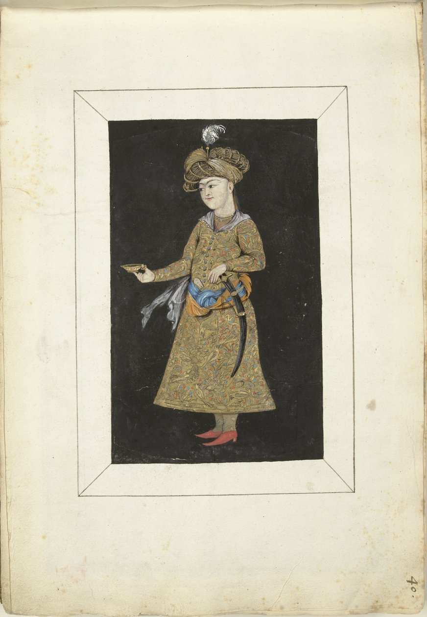 perzsa miniatűr alkotó: Gesina ter Borch (possibly)