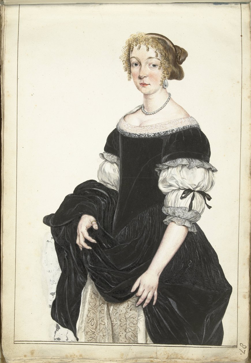 Aletta Pancras portréja alkotó: Gesina ter Borch
