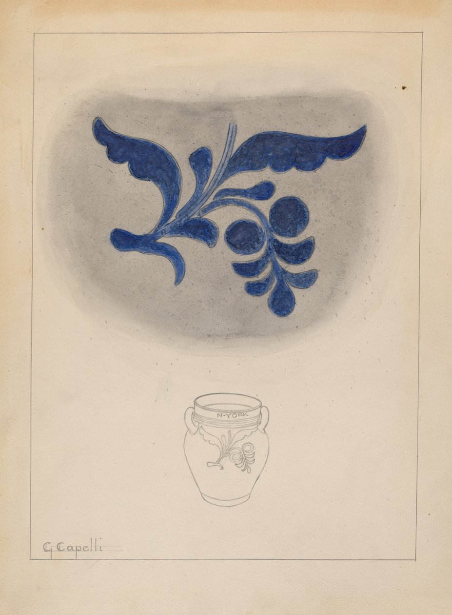 Jar, c. 1937. alkotó: Giacinto Capelli