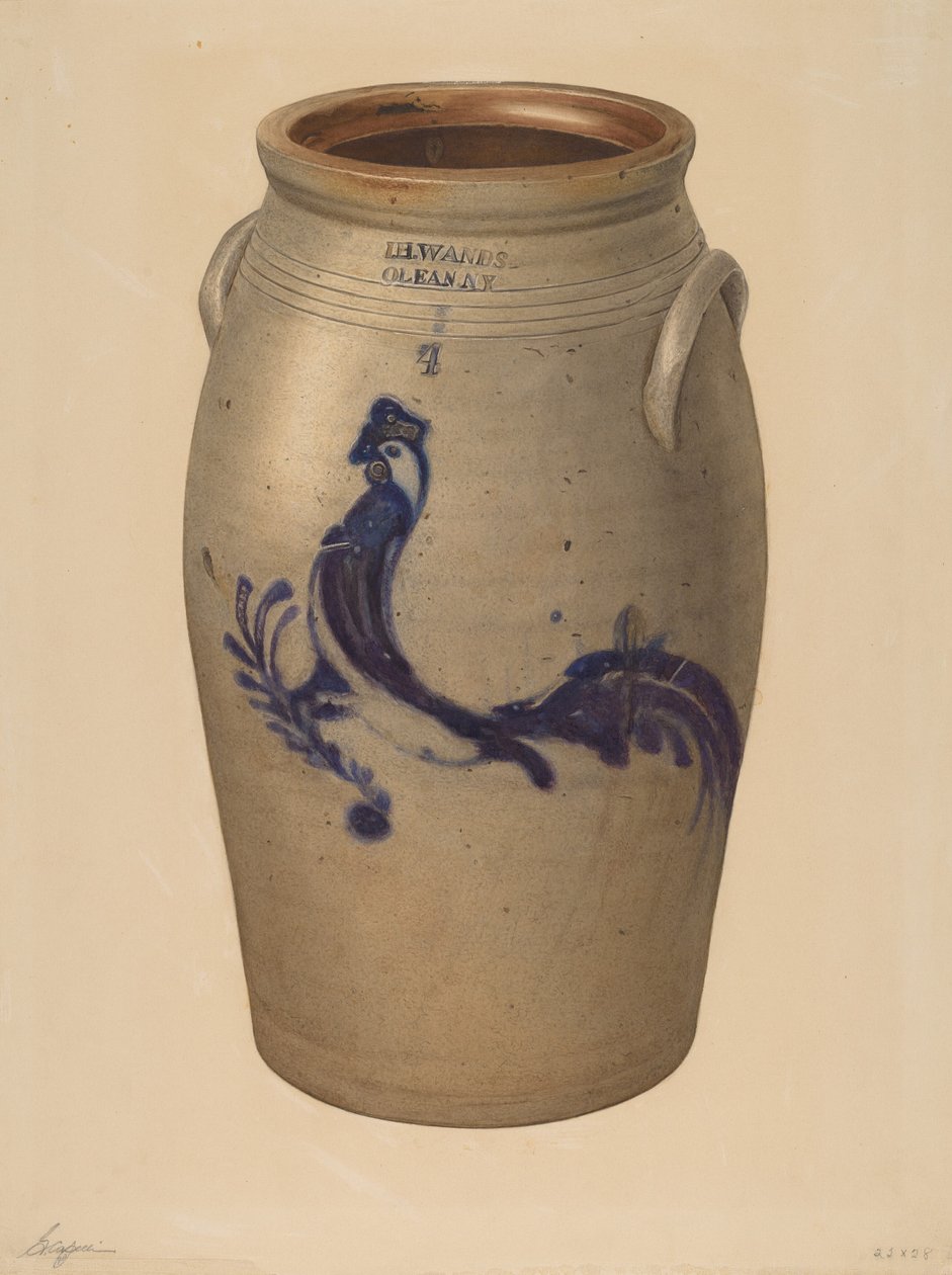 Jar, c. 1940. alkotó: Giacinto Capelli