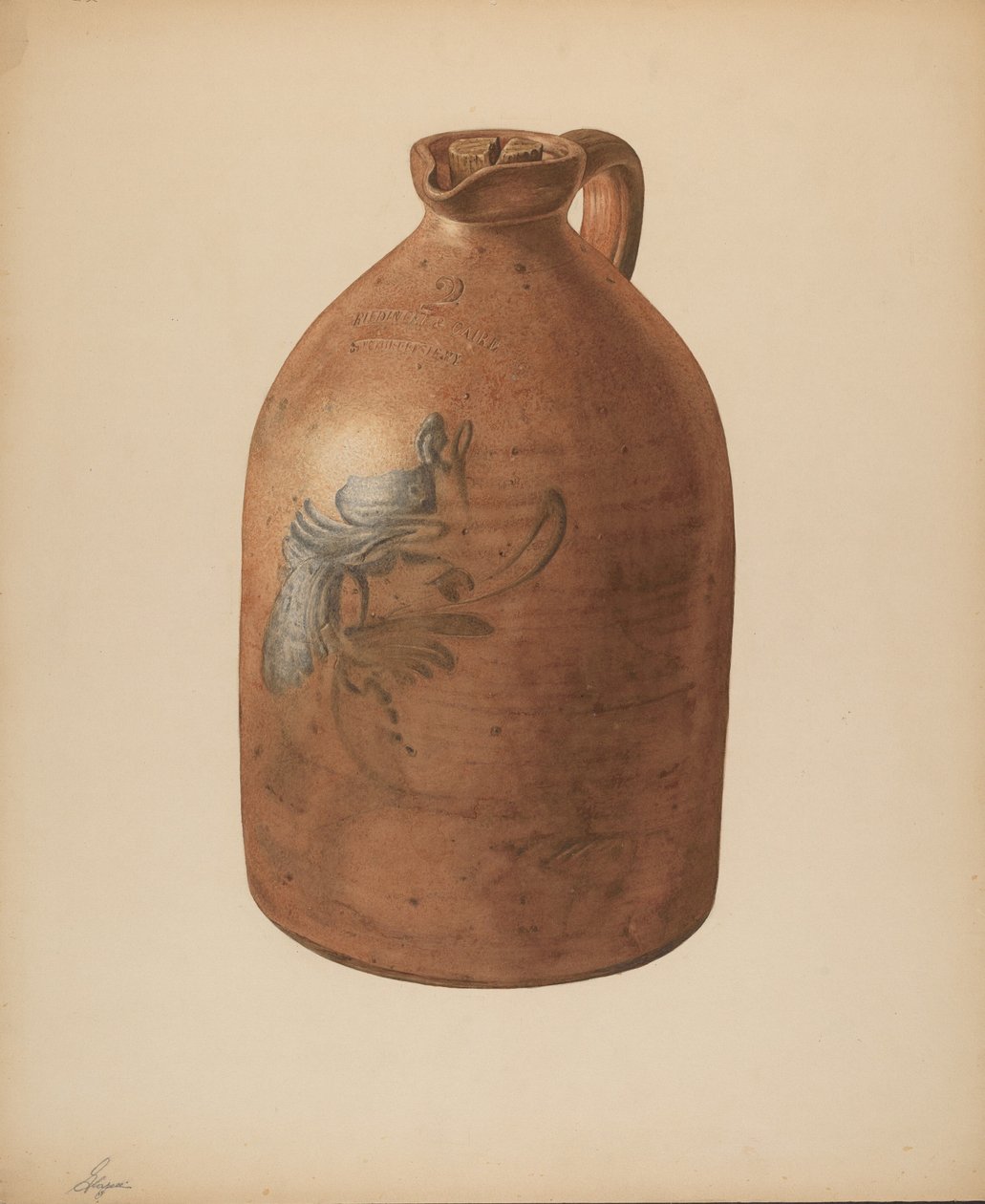 Melaszkancsó, c. 1940. alkotó: Giacinto Capelli