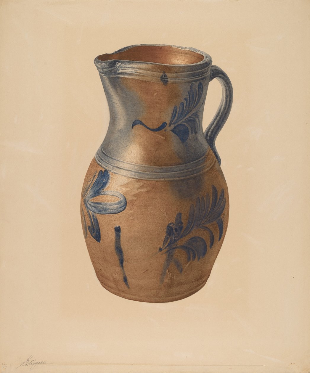 Kancsó, c. 1940. alkotó: Giacinto Capelli