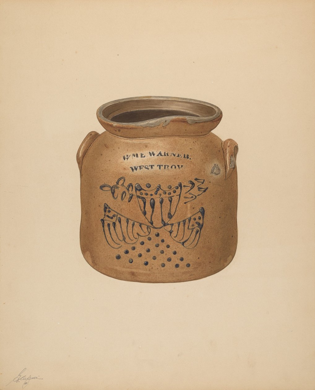 Pot, 1941. alkotó: Giacinto Capelli
