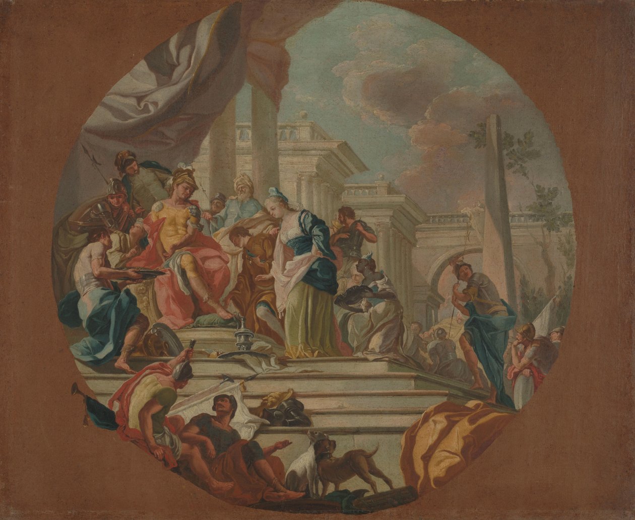 Scipio kontinenciája alkotó: Giacinto Diana