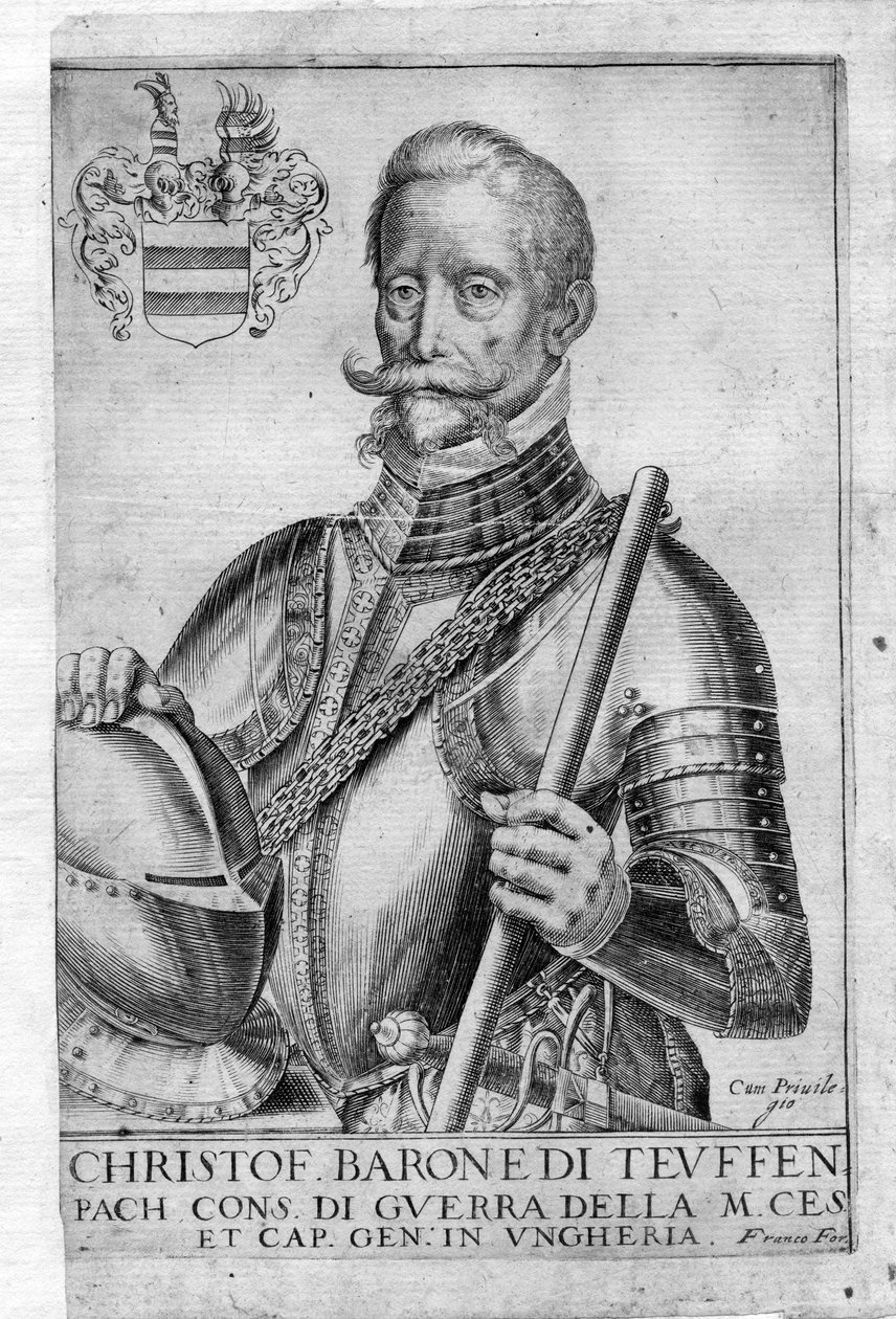 Christoph von Teuffenbach, báró alkotó: Giacomo Franco