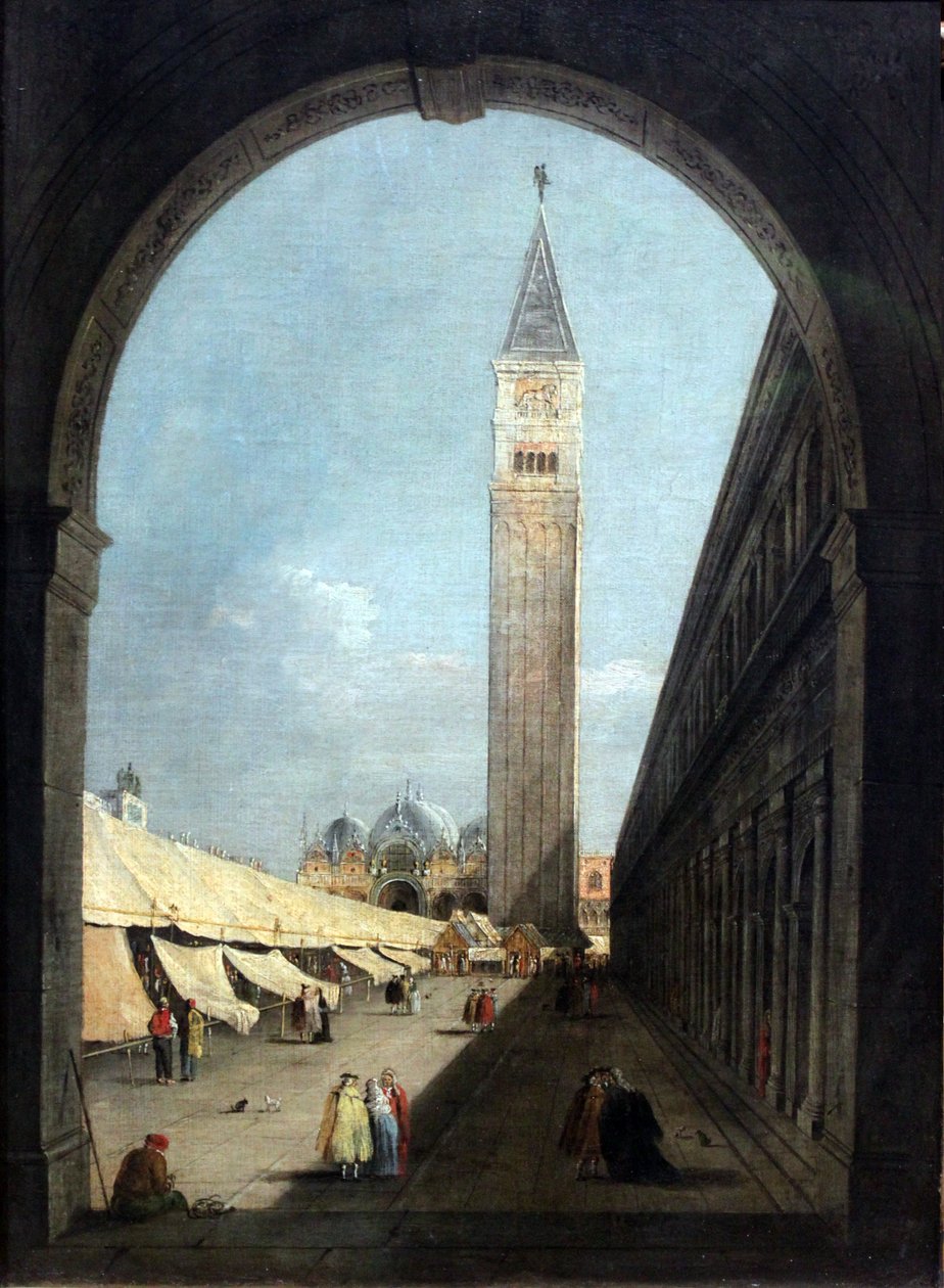Szent Márk tér Velencében alkotó: Giacomo Guardi