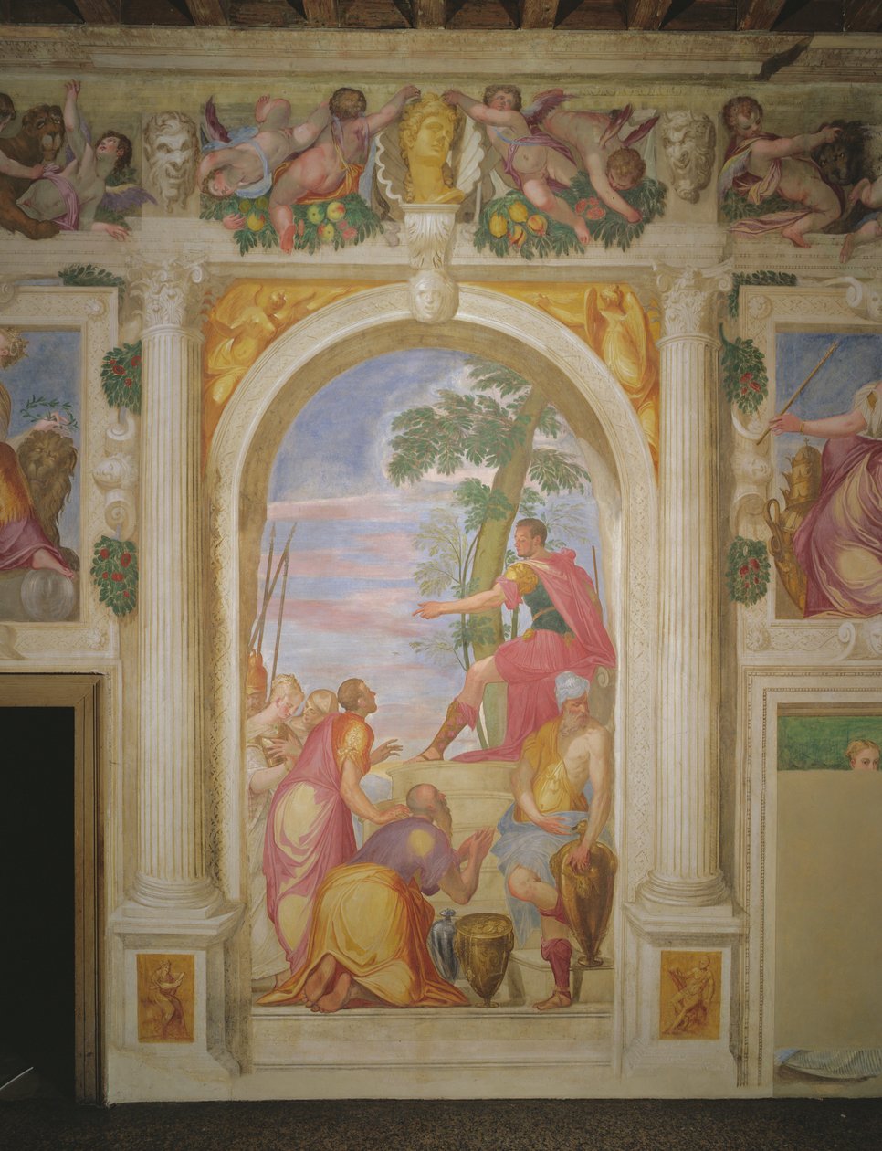 Scipio kegyelme alkotó: Giambattista 1526 78 Zelotti