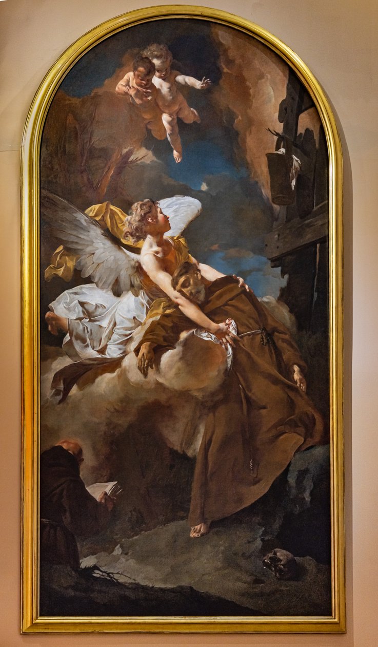 Szent Ferenc extázisa alkotó: Giambattista Piazzetta