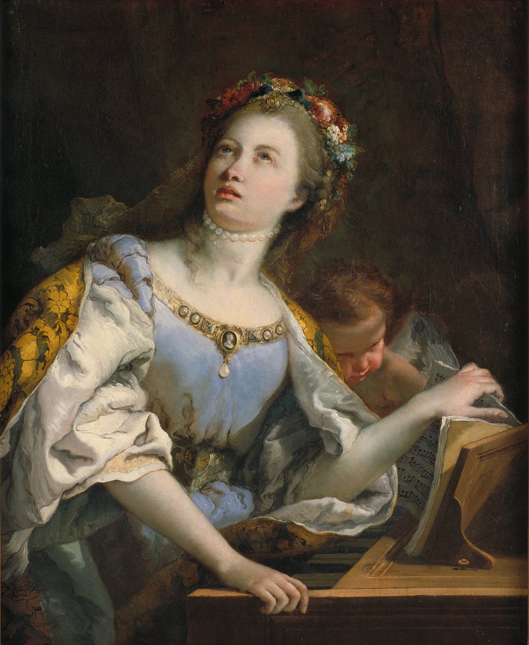 Szent Cecília alkotó: Giambattista Tiepolo