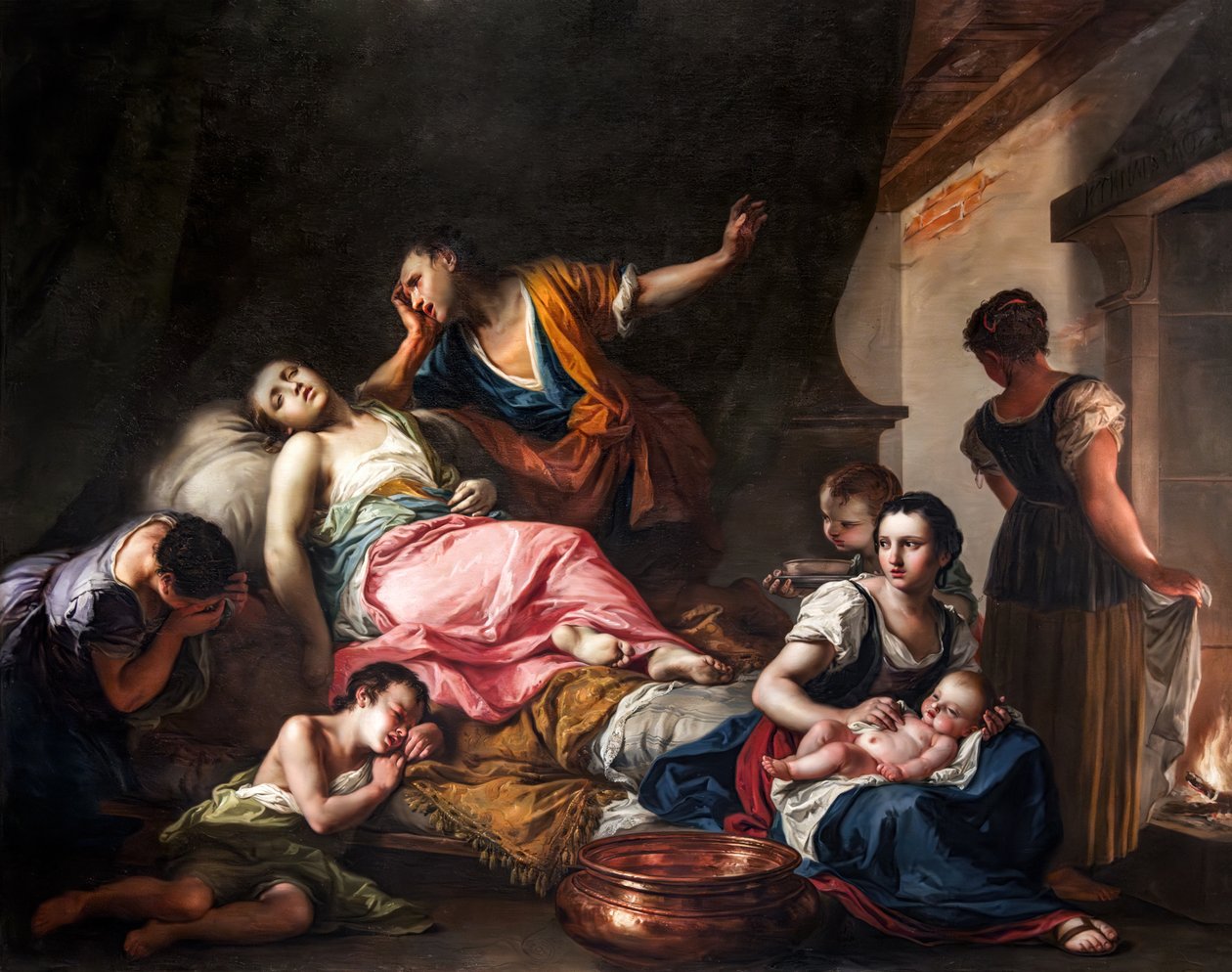 Rachel halála alkotó: Giambettino Cignaroli