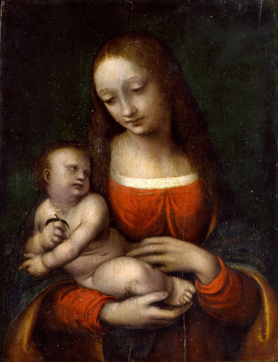 Szűz és gyermek, 1510-1515 alkotó: Giampietrino