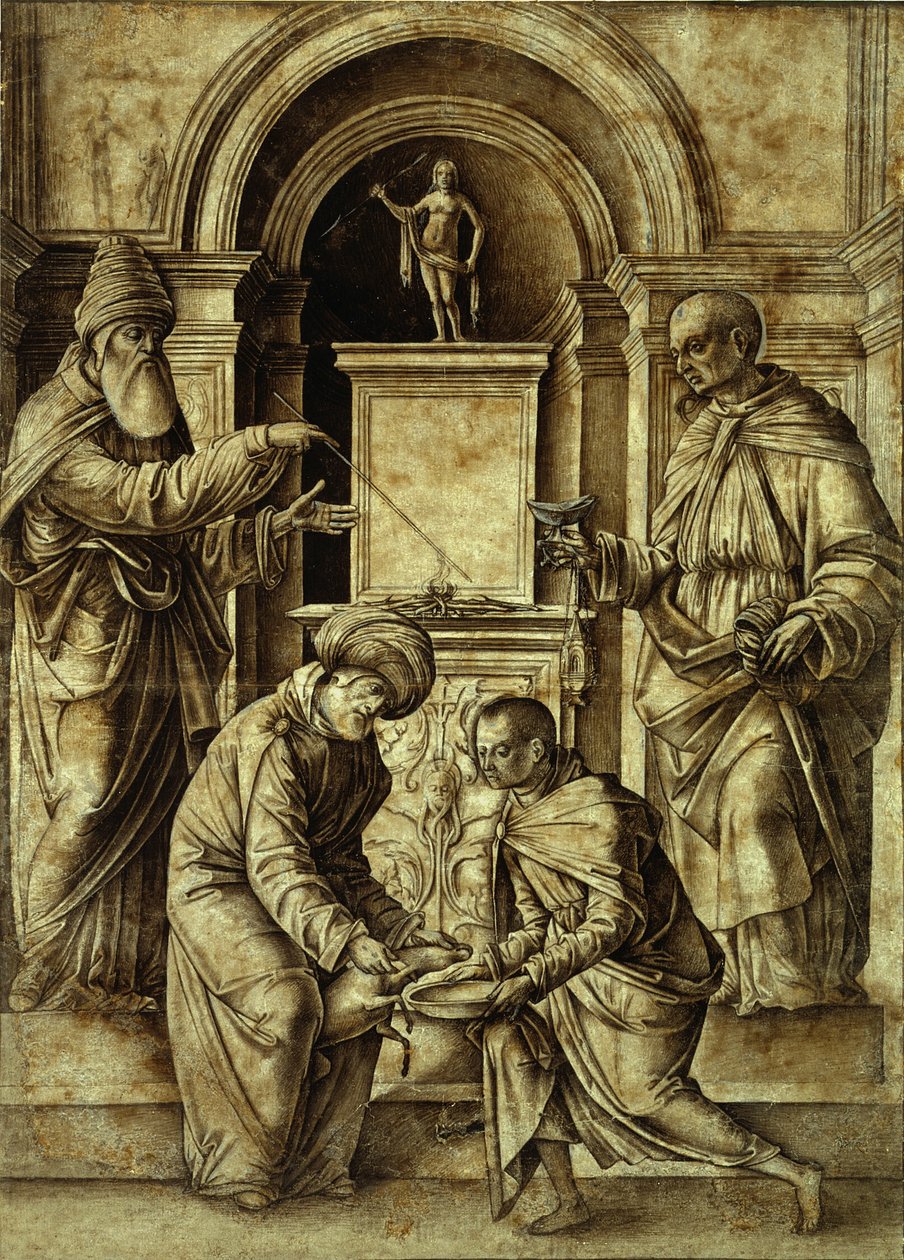Áldozati jelenet alkotó: Gian Francesco de Maineri