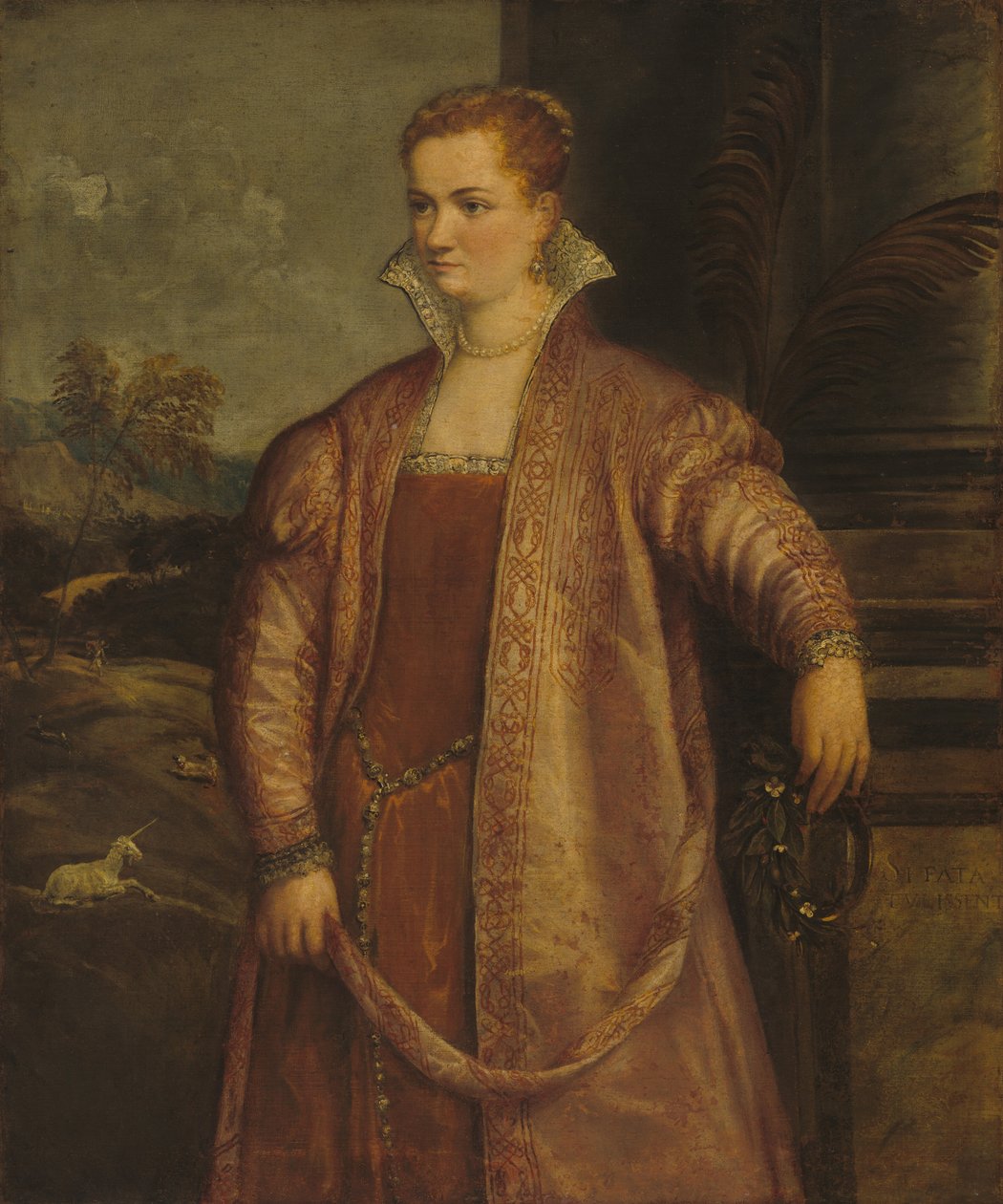 Spilimbergói Irén, kb. 1560. alkotó: Gian Paolo Pace