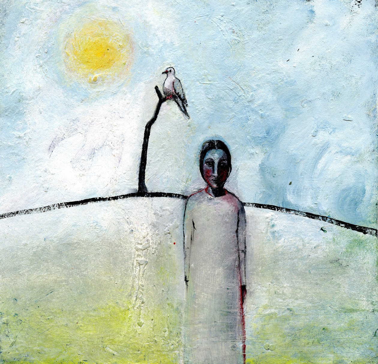 Treetop, 2003, (olaj, papír) alkotó: Gigi Sudbury