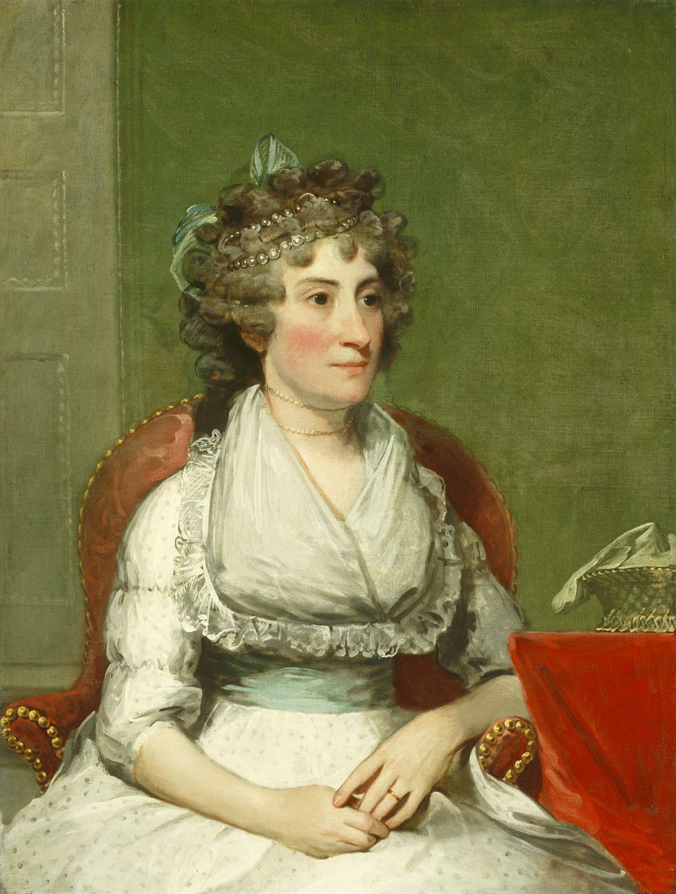Catherine Yates Pollock (Mrs. George Pollock), 1793-4 alkotó: Gilbert Stuart